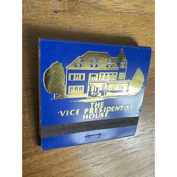 Vice President of the United States Matchbook Lot Unstruck VP Seal USA Ephemera - Picture 3 of 10